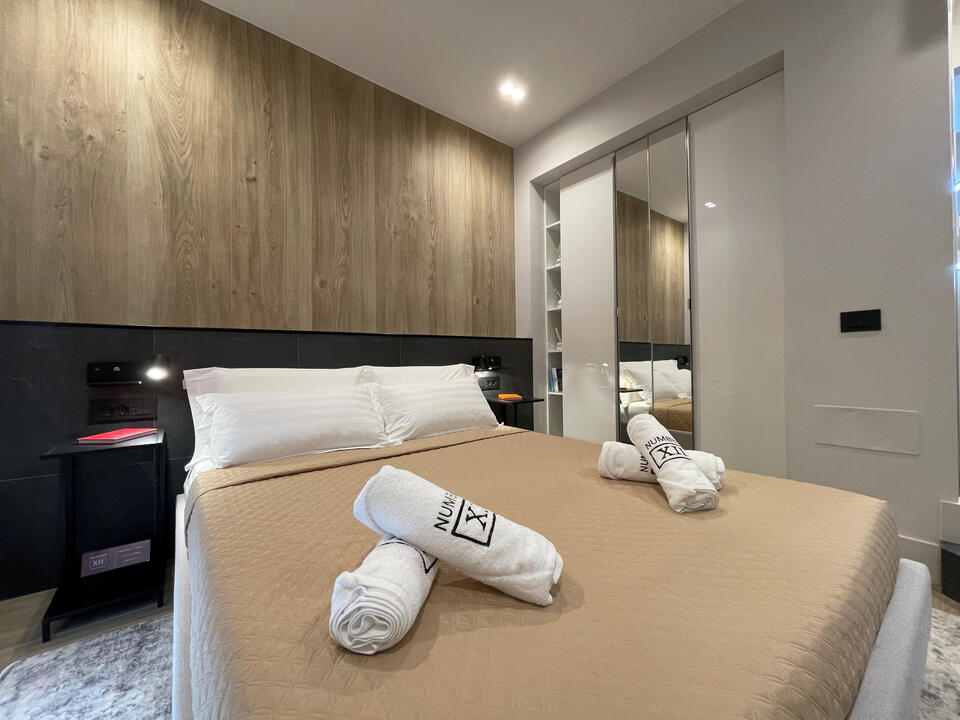 Bedroom with King-sized bed