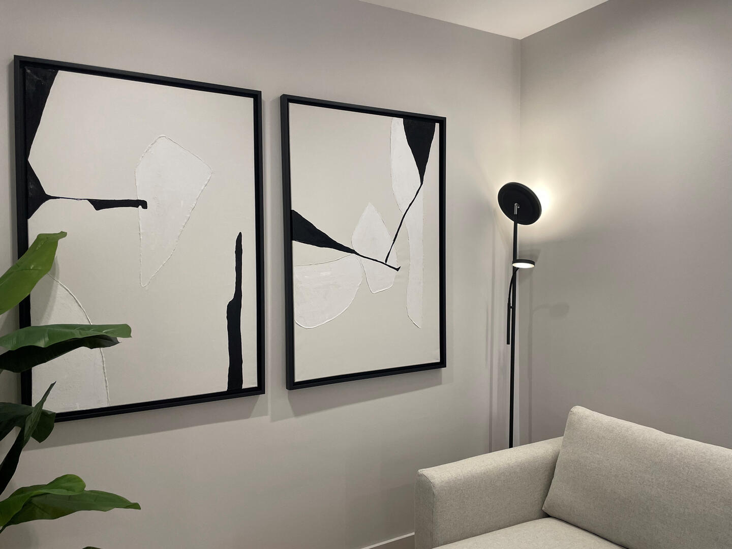 Art to make the space feel like a home